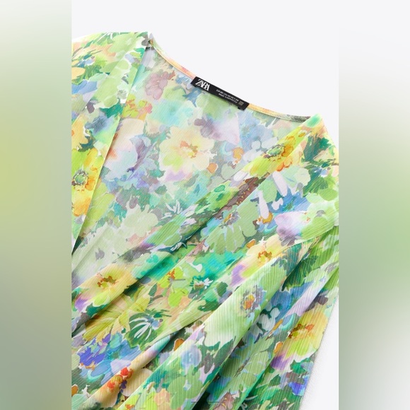 FLORAL PRINT DRESS - Picture 4 of 14